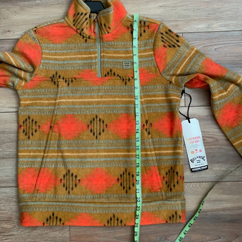 🌴🔆BILLABONG- BOUNDARY MOCK HALF ZIP JACKET - Picture 16 of 16